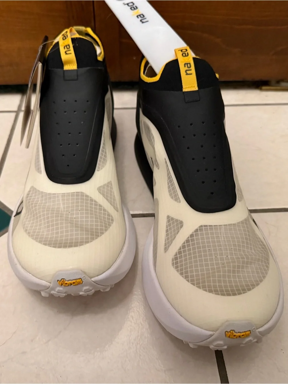 NWT (no box) Naked Running Slip-On Trail Running Shoes, men’s size 11